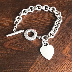 Tiffany’s heart lock bracelet